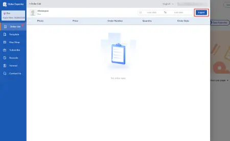 Étape 3 : Exporter les Commandes