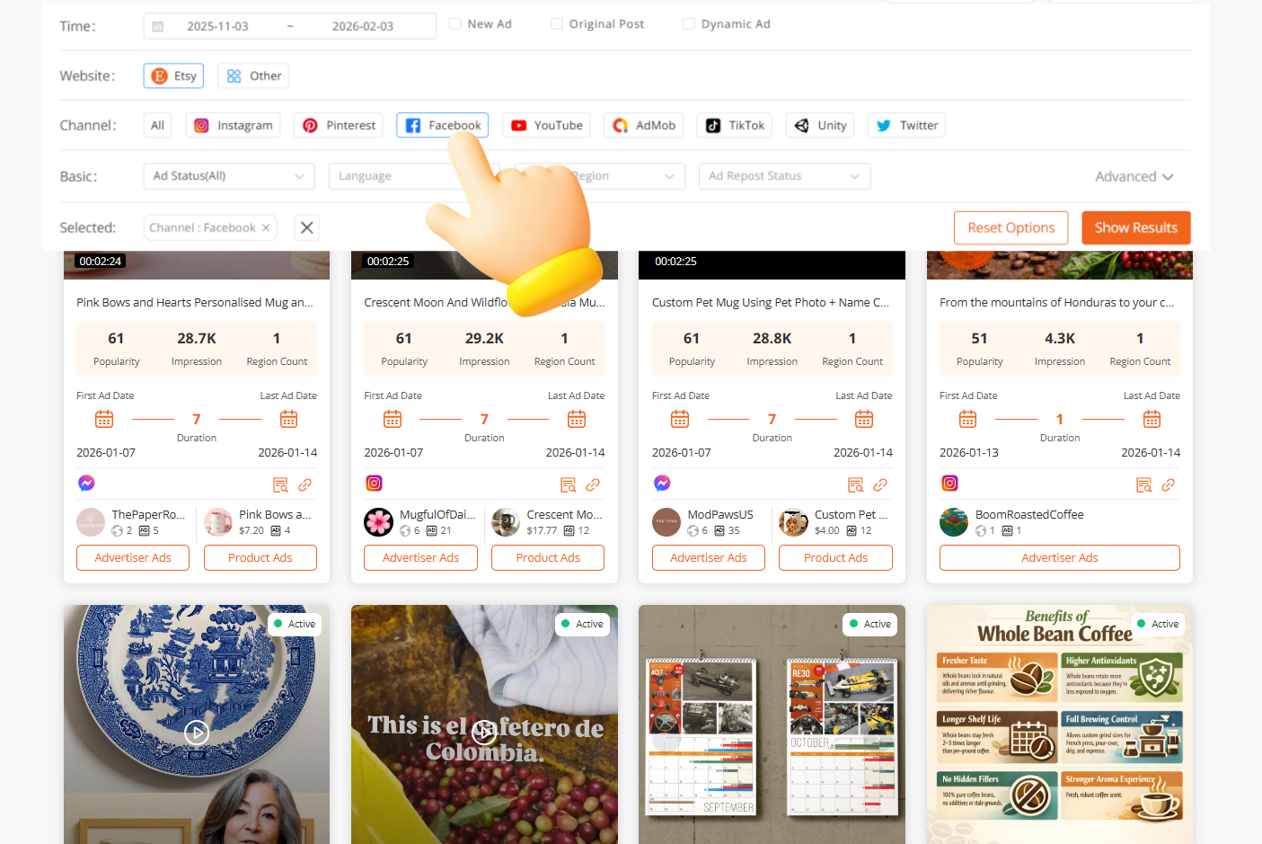 Explorez les Annonces Hors Site Etsy sur les Principales Plateformes Sociales