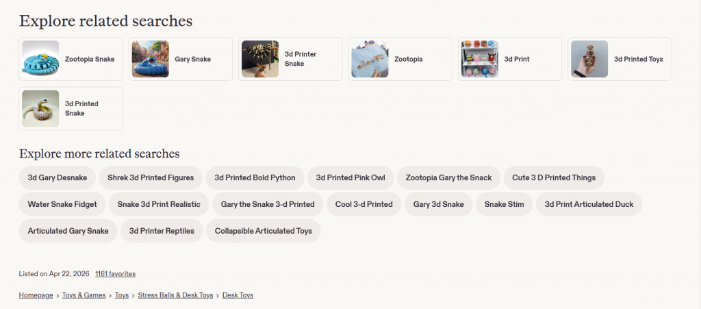 etsy related searches