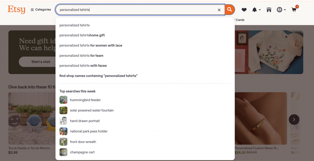 etsy keyword suggestion